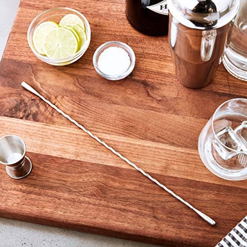 Barfly Cocktail Stirrer, Double End 13 3/16", Stainless Steel - Image 4