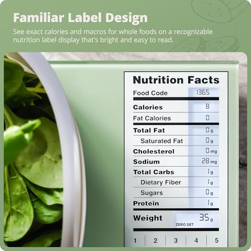 Greater Goods Food Scale with Nutrition Calculator, 000 Codes - Image 2