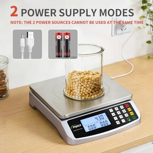 Large Food Scale 110 lb, Commercial Kitchen Scale 50kg - Image 6