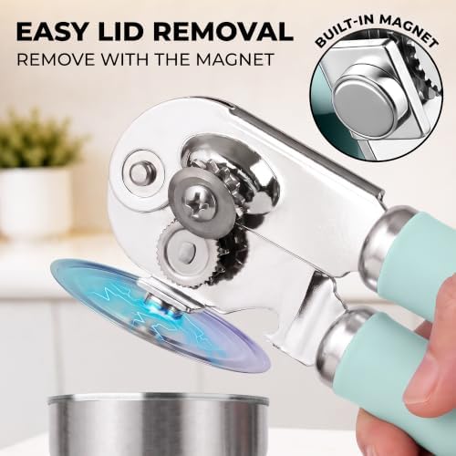 Zulay Kitchen Stainless Steel Swing Open Manual Can Opener Comfortable Grip - Image 7