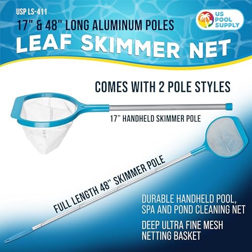 U.S. Pool Supply Spa, Hot Tub, Pool Leaf Skimmer Net - Image 2