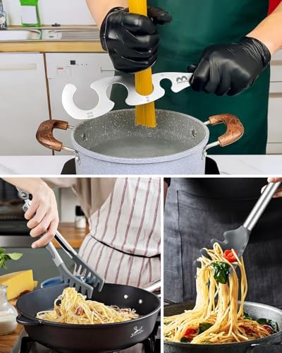 Silicone Spaghetti Spoon & Pasta Tong - Image 6