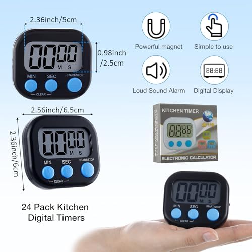 Leumoi 24 Pack Multi-Function Digital Timers - Image 2