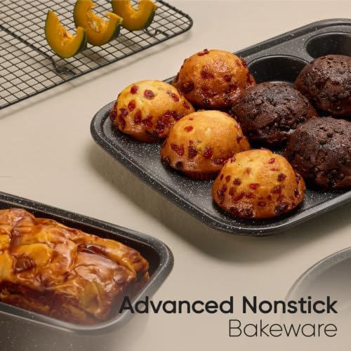 CAROTE 39pcs Nonstick Cookware Sets, Pots and Pans Set - Image 6