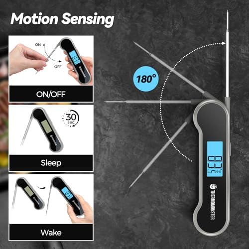 0.5 Sec Instant Read Meat Thermometer Digital - Image 6