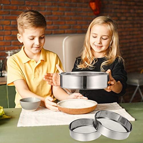 Patelai 3 Pcs Stainless Steel Flour Sifter - Image 4