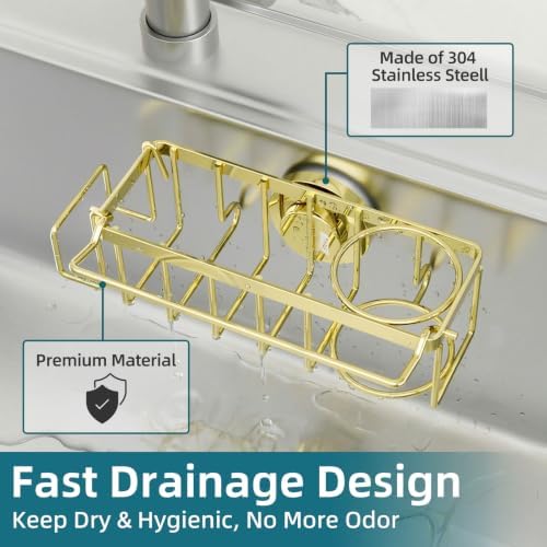 TAILI 4-in-1 Sink Caddy for Kitchen Sink - Image 4