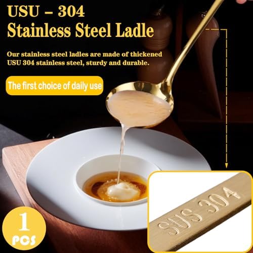 Soup Ladle, 304 Stainless Steel - Image 4