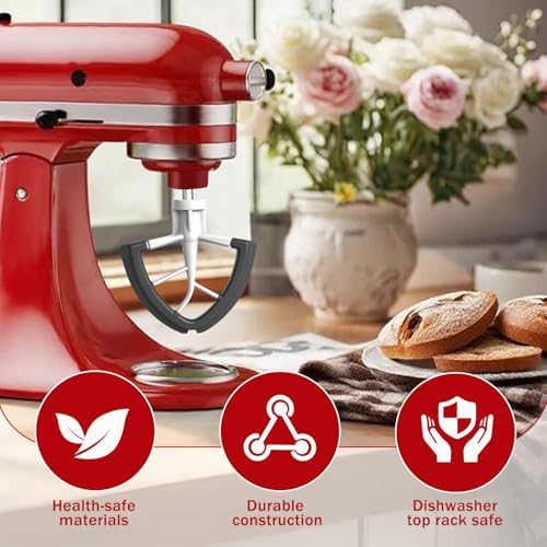 Flex Edge Beater for KitchenAid 4.5/5 Qt Tilt-Head Mixer – Flexible Silicone - Image 4
