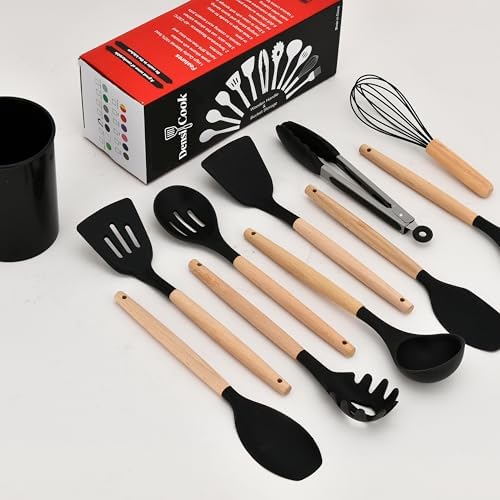 Silicone Utensils Set for Cooking - Image 3