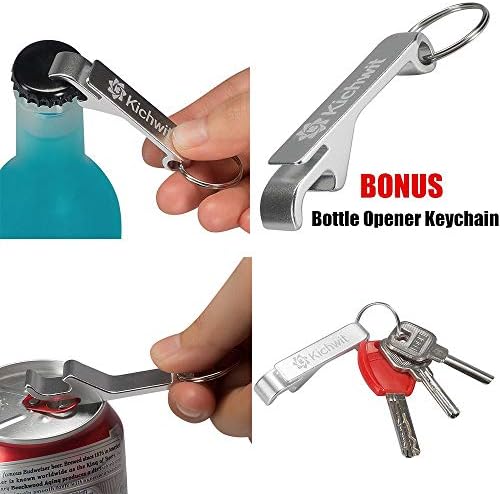 Kichwit Jar Opener for Arthritis, Stainless Steel Jar Lid Opener for Small and - Image 5