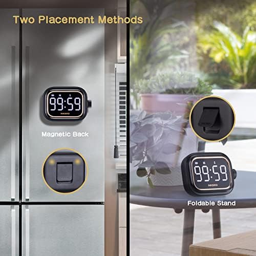 Digital Kitchen Timer for Cooking, INKBIRD Rechargeable 4-Levels Alarm - Image 6