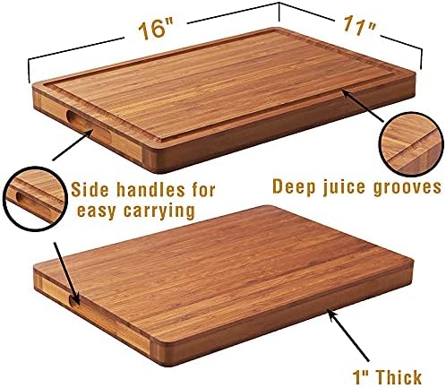 Allsum Extra Thick Wood Cutting Board - Image 6