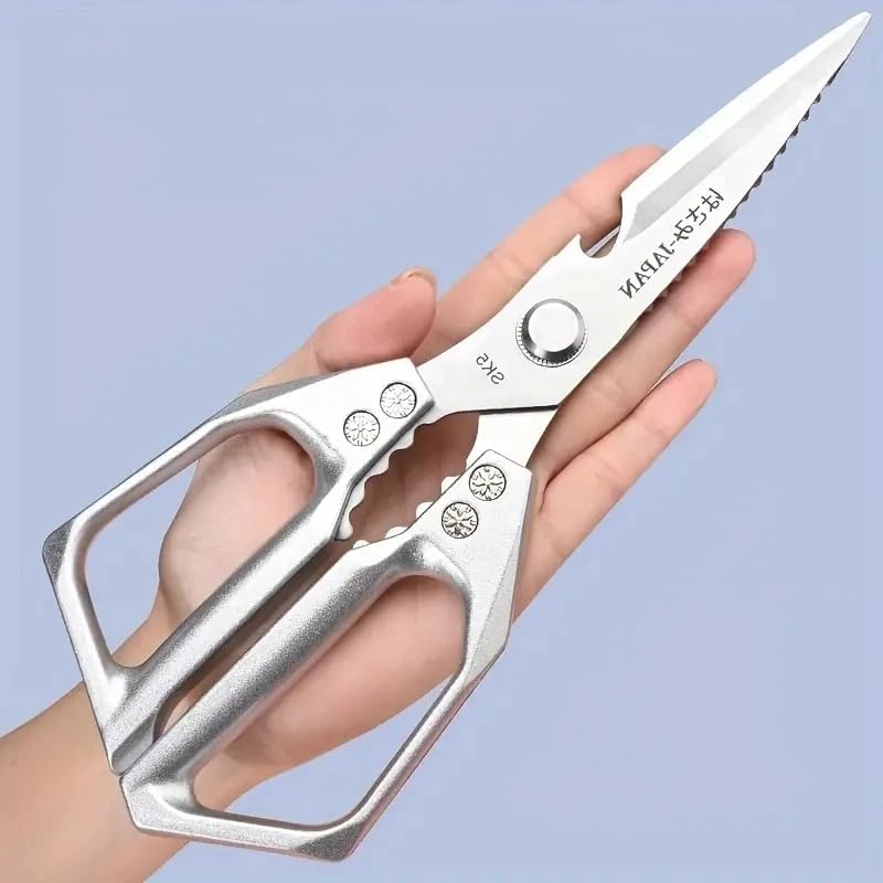Multi-Purpose Kitchen Shears Stainless Steel Scissors - Image 3