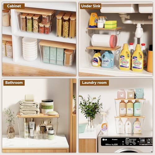 Criusia 4 Set Pantry Organizers and Storage - Image 6