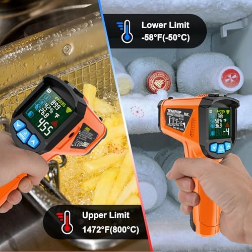 Infrared Thermometer Gun, Non Contact Digital Laser Thermometer Temperature Gun - Image 6