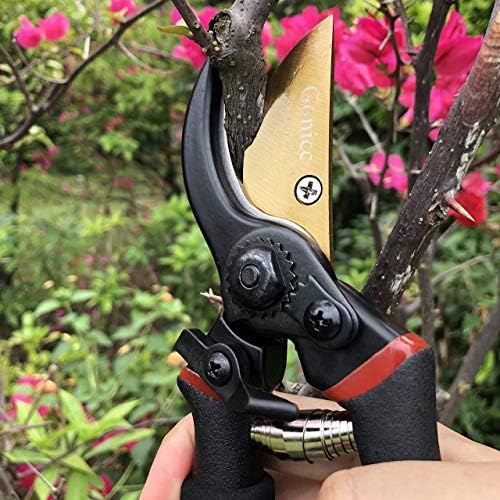 gonicc 8" Professional Premium Bypass Titanium Pruning Shears - Image 5