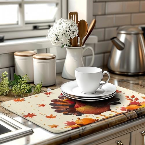 Happy Thanksgiving Dish Drying Mats - Image 6