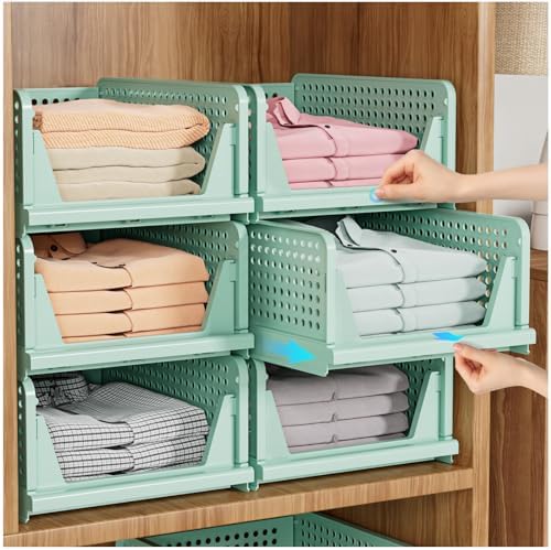 5 Pack Closet Organizer Basket, Closet Organizers and Storage by SNSLXH
