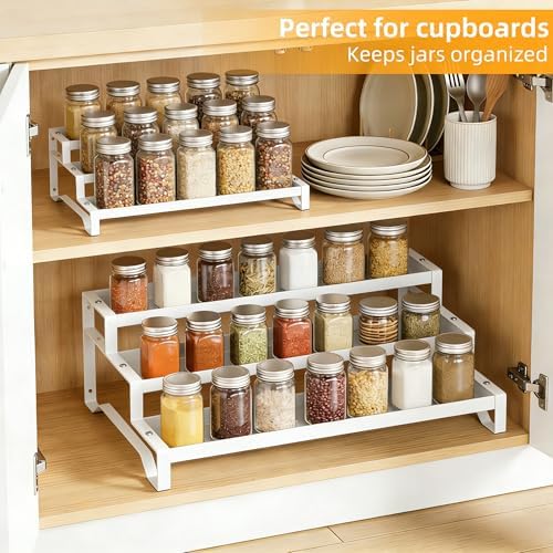 Spice Rack Organizer for Cabinet, 13-21.5" Expandable Spicy Shelf - Image 3
