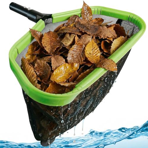 Pool Skimmer Net Heavy Duty Swimming Leaf Rake Cleaning Tool by Unknown