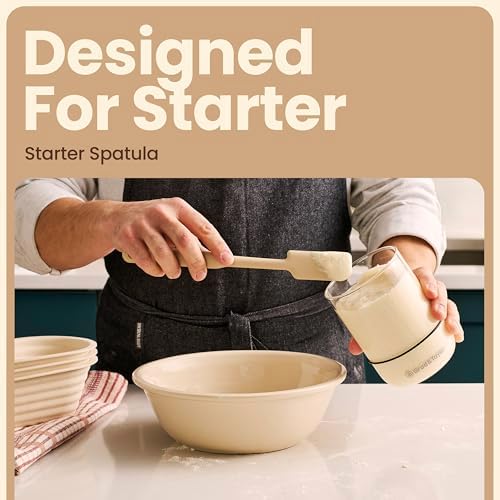 Brod & Taylor Starter Spatula for Sourdough Starter, Dishwasher Safe, BPA-Free - Image 2