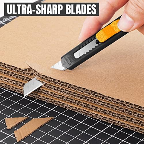 42 Pack Box Cutter Retractable, 9mm Razor Knife, Utility Knife - Image 3