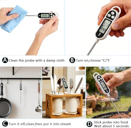 Candy Thermometer Digital Instant Read - Image 5