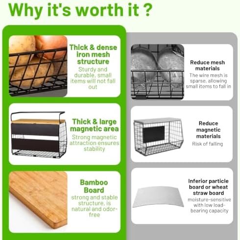 Ofiray-home Magnetic Shelf for Fridge - Image 6