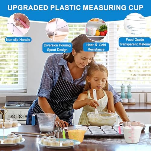 Measuring Cups and Spoons Set 21 Piece, 11 Stainless Steel Nesting Measuring - Image 5