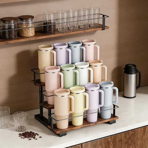 3-Tier Stanley Cup Holder for 12 40-Ounce Tumblers - Image 5