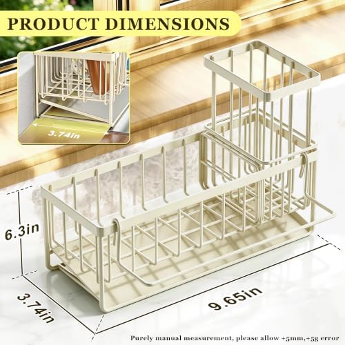Sponge Holder for Kitchen Sink, Kitchen Sink Caddy, Kitchen Sink Sponge Holder - Image 2