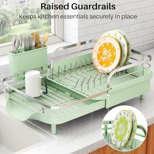 SAYZH Expandable Dish Drying Rack - Image 6