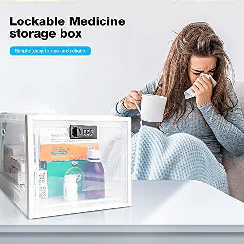 SANIDIKA 2 Pack Large Refrigerator Lockable Box - Image 5