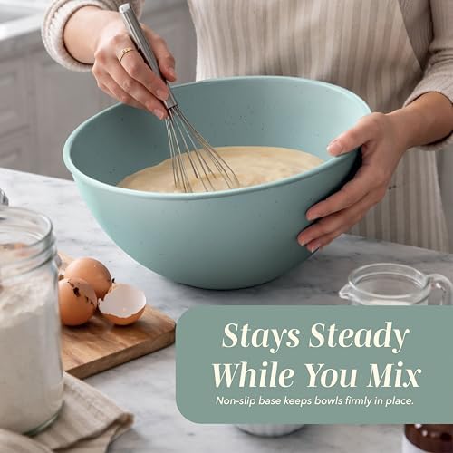 COOK WITH COLOR Mixing Bowls with TPR Lids - Image 6