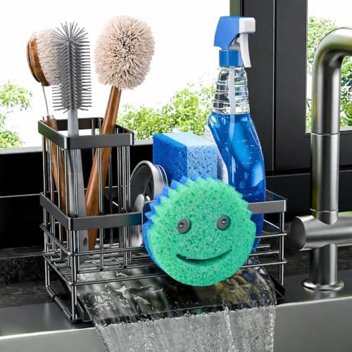 Cisily Sink Caddy Sponge Holder by CISILYHOMELIFE
