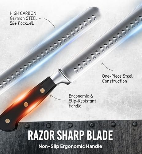 Bright Hobby Brisket Slicing Knife – 12" Brisket Knife, Grilling Gifts - Image 5