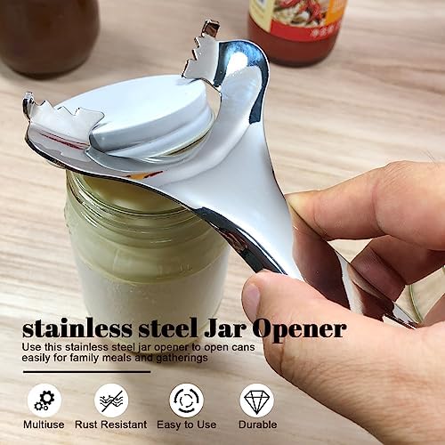 Mason Jar Opener No Lid Dents or Damage Multifunctional Tool - Image 3