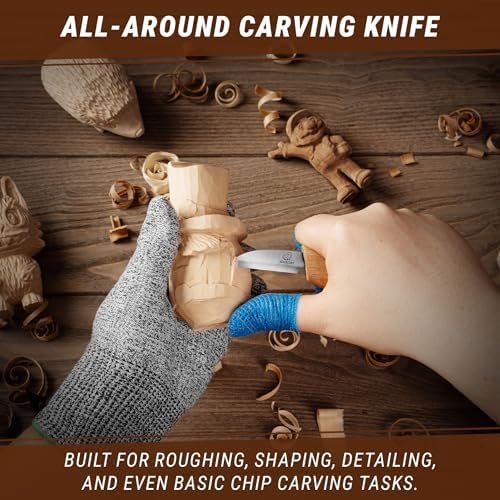 BeaverCraft Whittling Knife C2 6.5" - Image 3