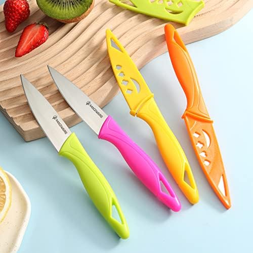 Magiware Paring Knife, Small Kitchen Vegetable Fruit Knives, 3.5 Inch Ultra - Image 6