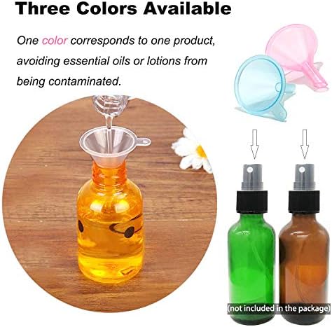 Avenoir Refillable Funnels for Lotion & Shampoo, 3 Colors - Image 2