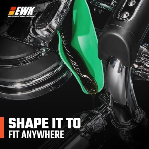 EWK Flexible Oil Funnel, Moldable & Reusable - Image 5