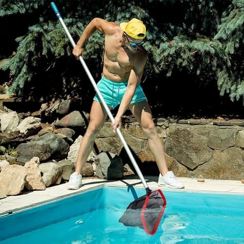 Pool Net, Heavy Duty 19.5" Swimming Pool & Spa Skimmer Net, Pool Leaves - Image 2