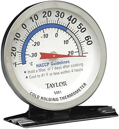 Taylor Precision 5981N Professional Thermometer, Refrigerator/Freezer, -30° to - Image 3