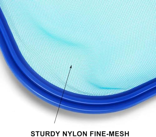 Pool Skimmer Net with Adjustable 17-40" Telescopic Pole - Image 3