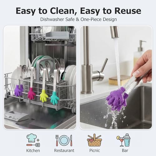 Shindel Mini Serving Tongs, Cute Kitchen Gadgets - Image 6