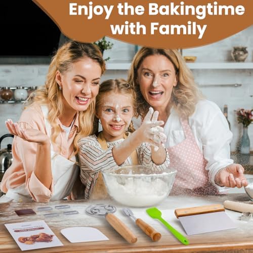 Danish Dough Whisk with Sourdough Tools, - Image 7