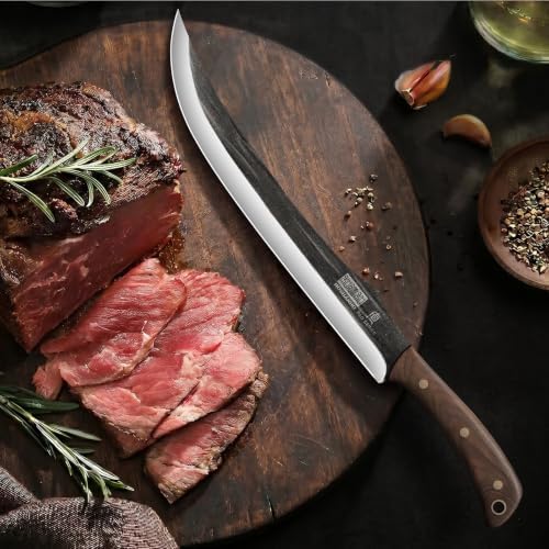 HOSHANHO 12" Carving Slicing Knife, Sharp Butcher Breaking Knife - Image 5