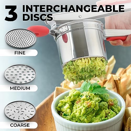 Zulay Kitchen Premium Large 15oz Potato Ricer, Heavy Duty Professional - Image 4