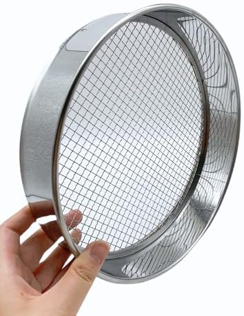 Soil Sifter Set with 3 Sieve Meshes - Image 3